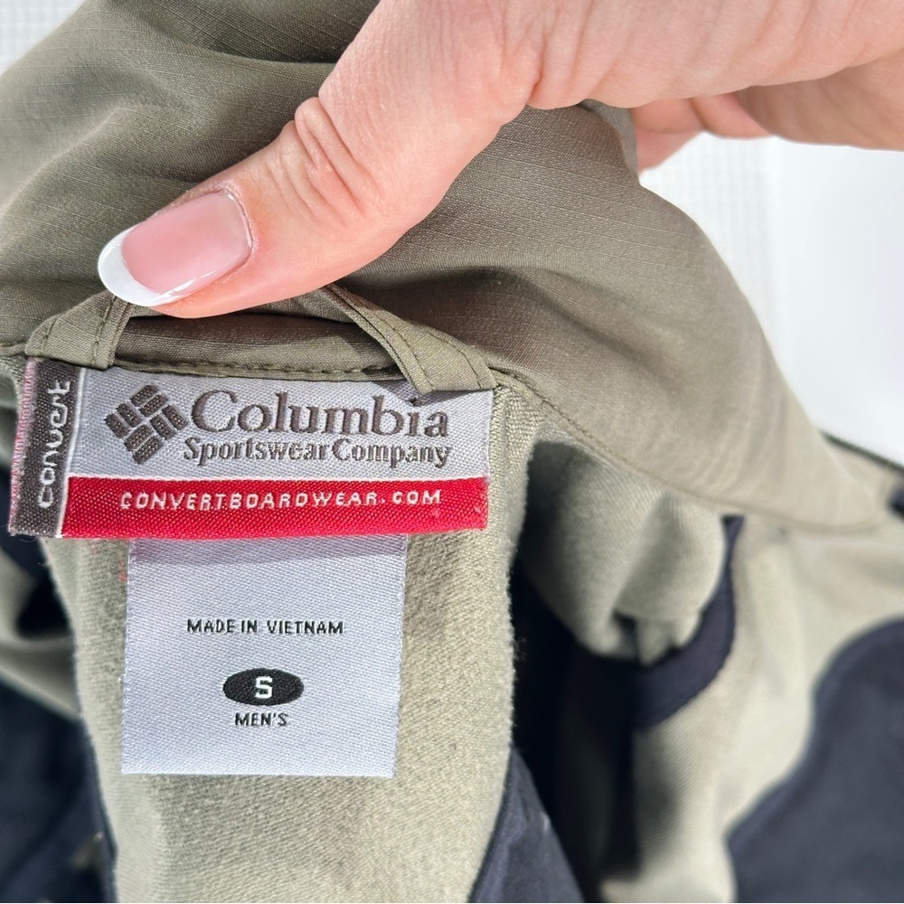 Columbia Winter Snow Jacket Insulated Utility Green Mens Small - Picture 11 of 15